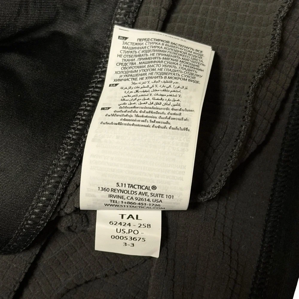 5.11 Tactical Stratos Jacket Women's Medium 258 Flint Full Zip Thermal 62424 NWT